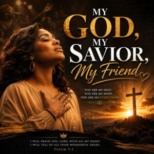 My God, My Savior, My Friend (Female version)